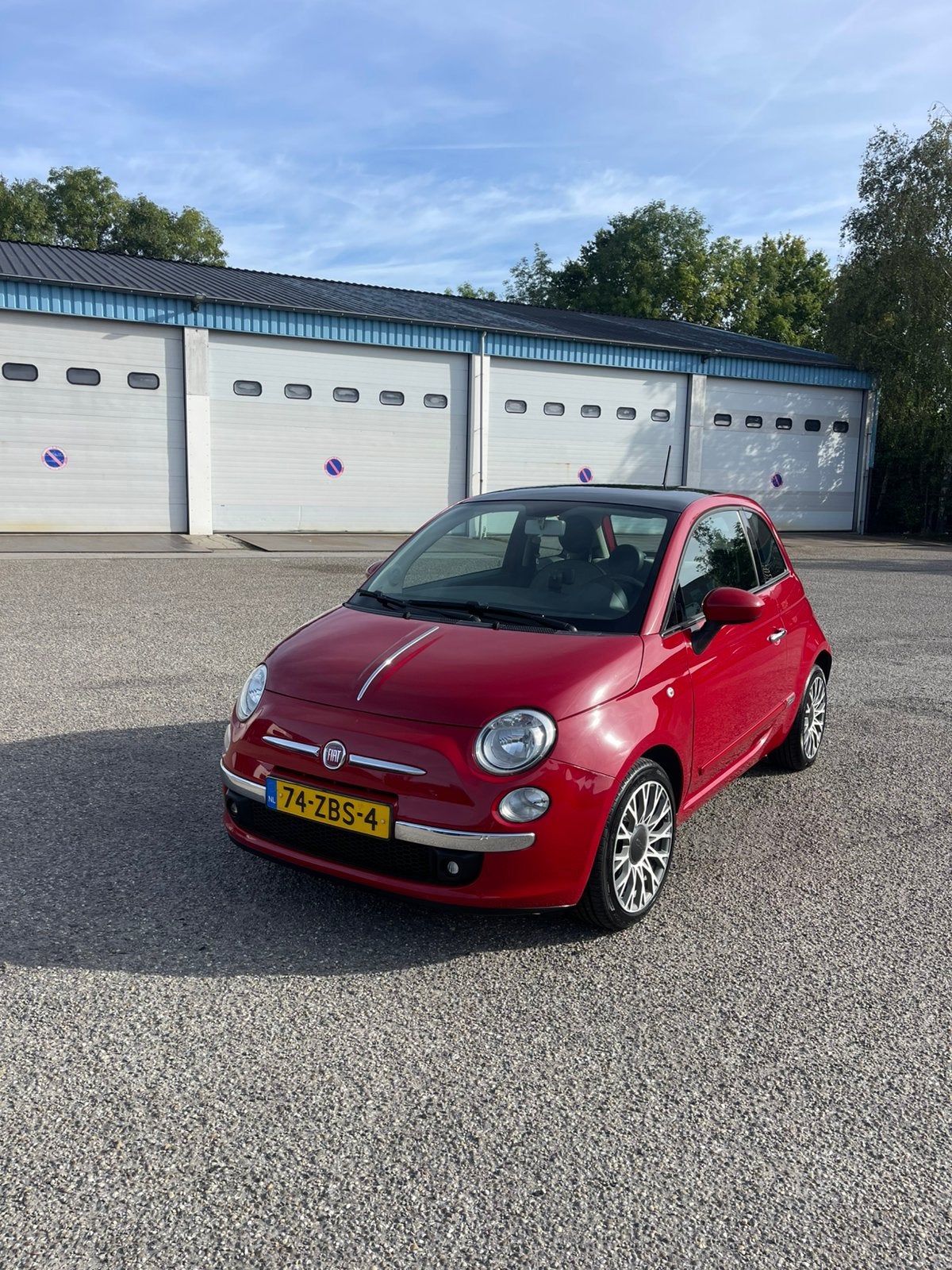 Foto 2 van Fiat 500 0.9 85pk Twinair Turbo 2012 Rood