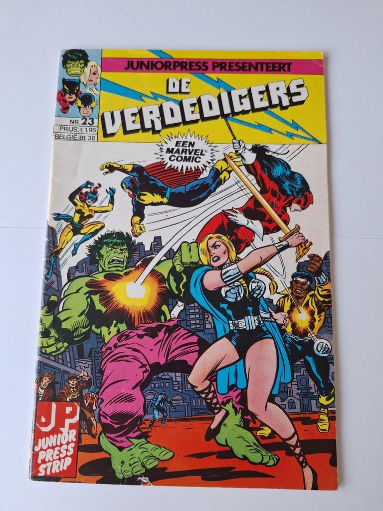 De Verdedigers - Juniorpress Strip nr. 23, Eén comic, Verzenden, Gelezen, Europa