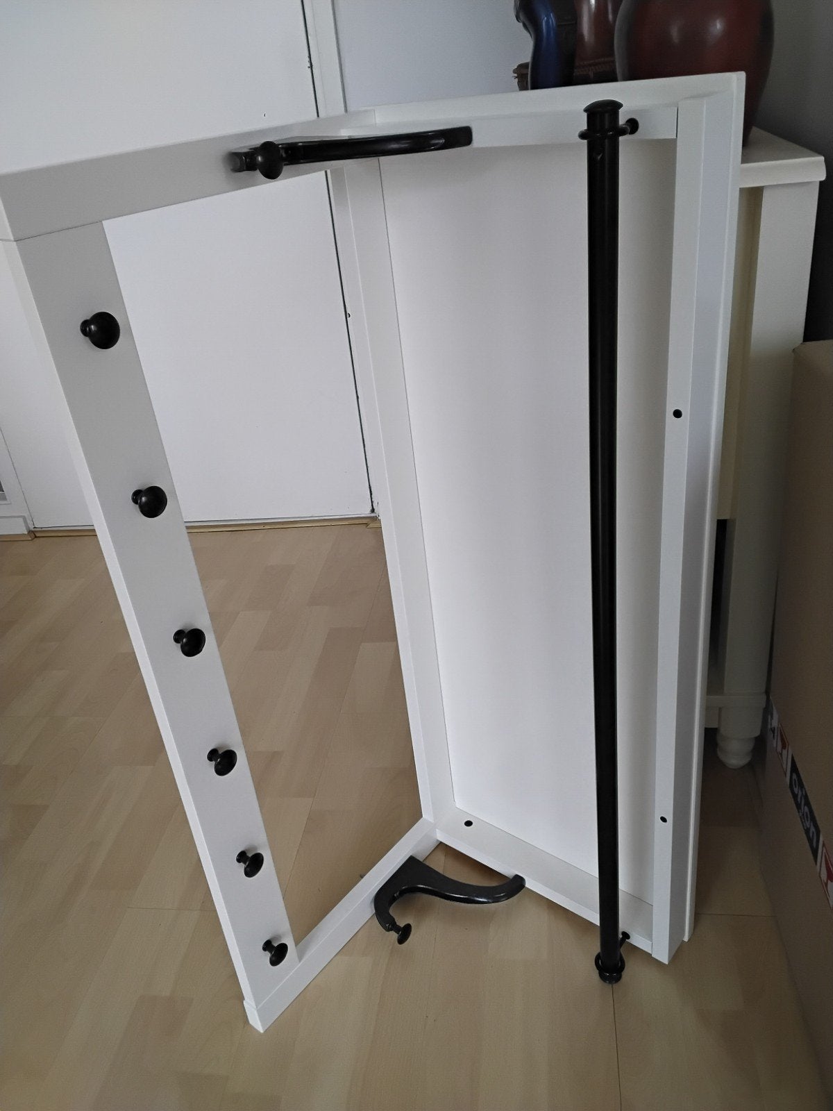 Wandkapstok, Zo goed als nieuw, Minder dan 100 cm, Metaal, Ophalen
