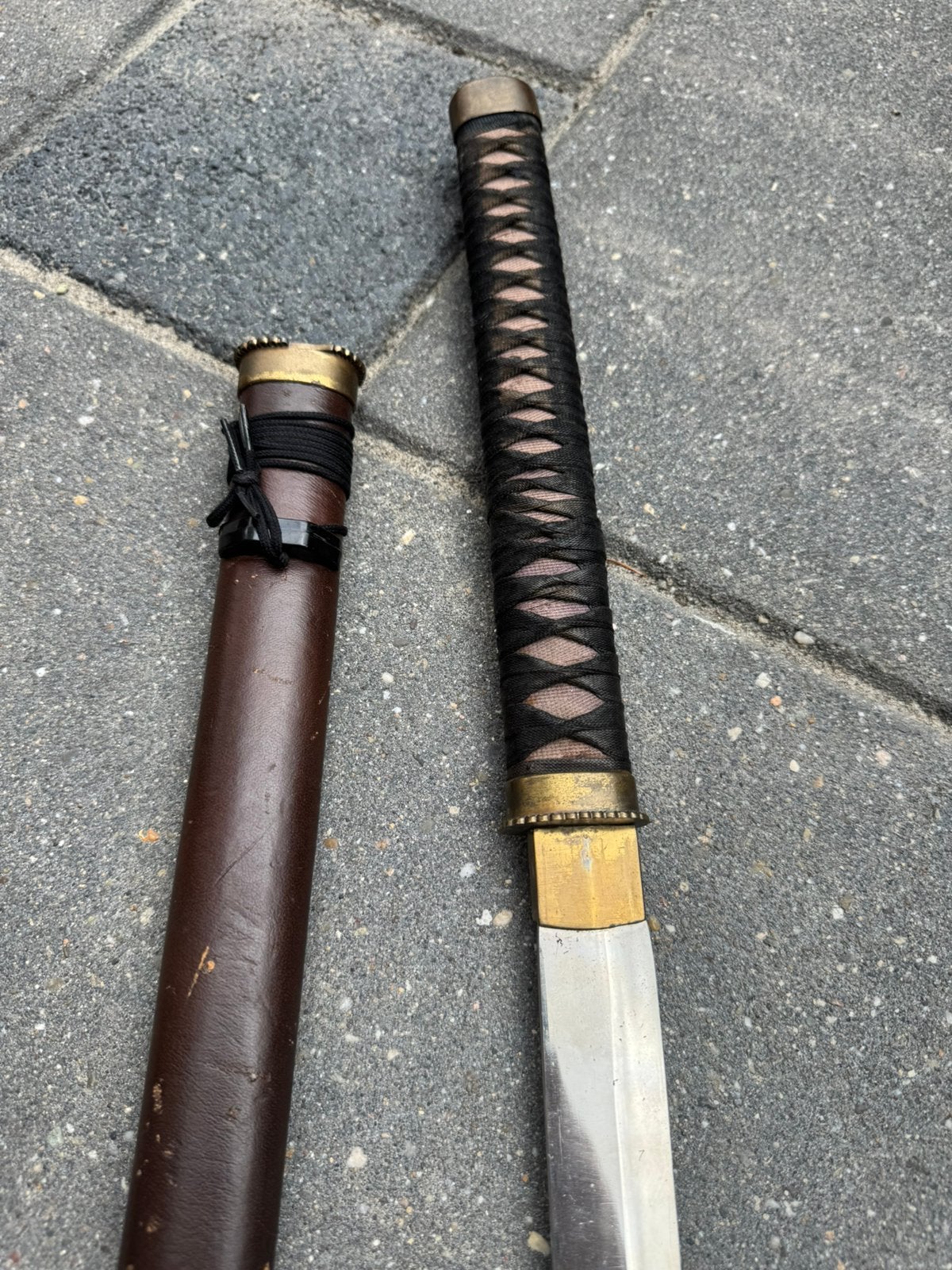 Vintage samurai zwaard japan, Ophalen