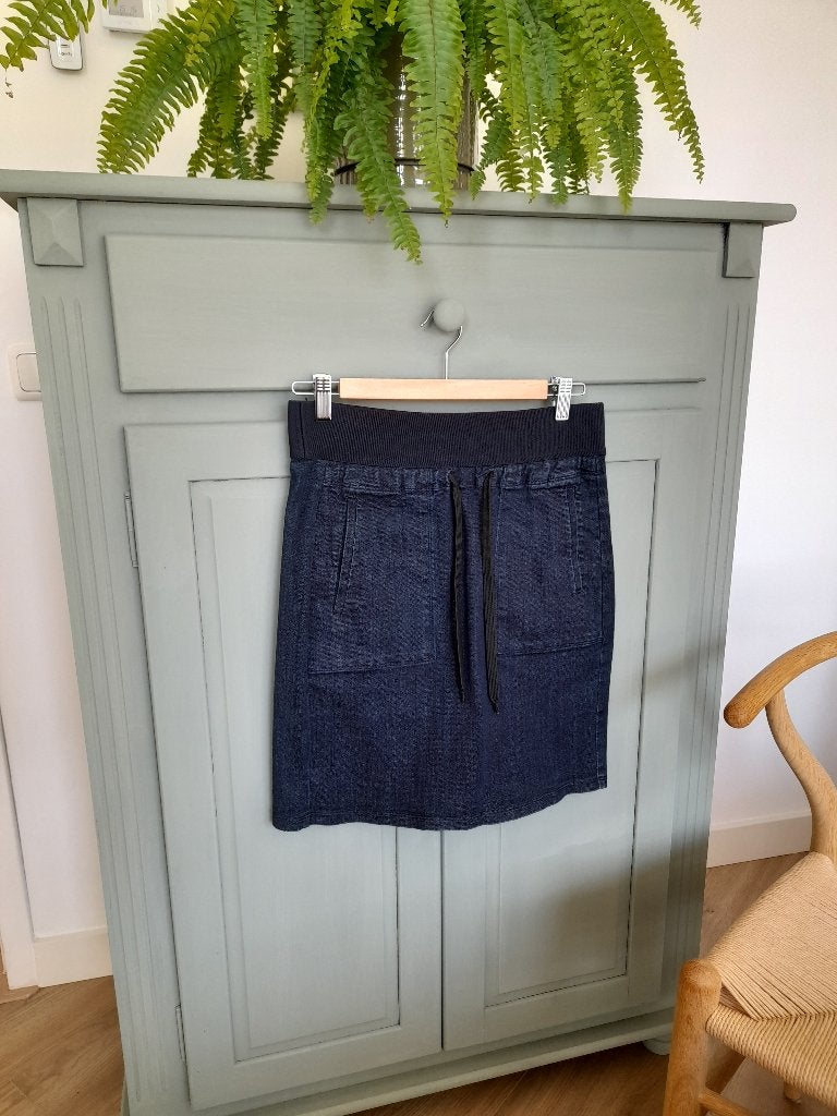 Denim rok Vanilia Maat 36, Blauw, Vanilia, Ophalen of Verzenden, Zo goed als nieuw