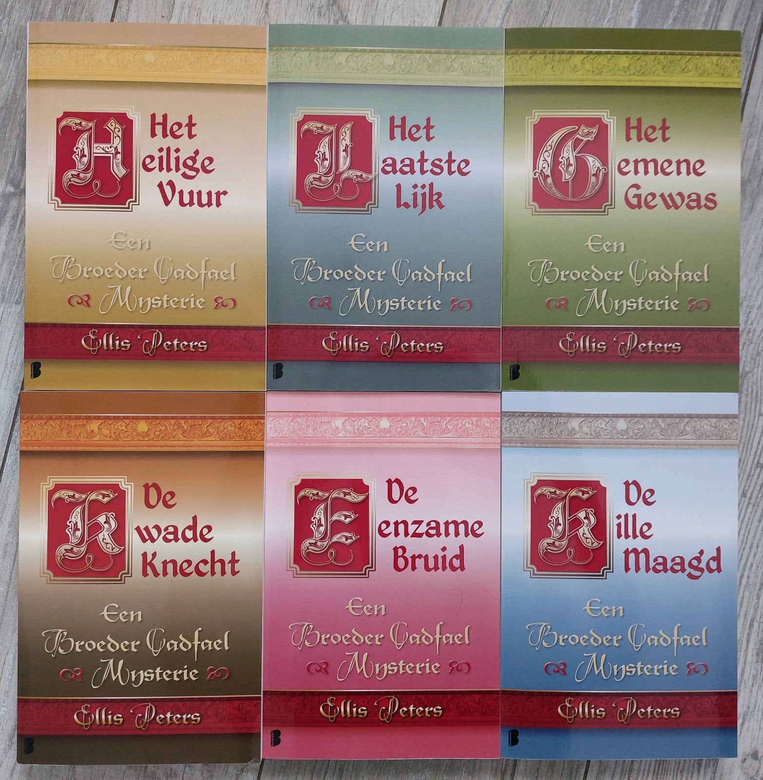 6 x Broeder Cadfael Mysteries van Ellis Peters, Ophalen of Verzenden, Nieuw, Ellis Peters