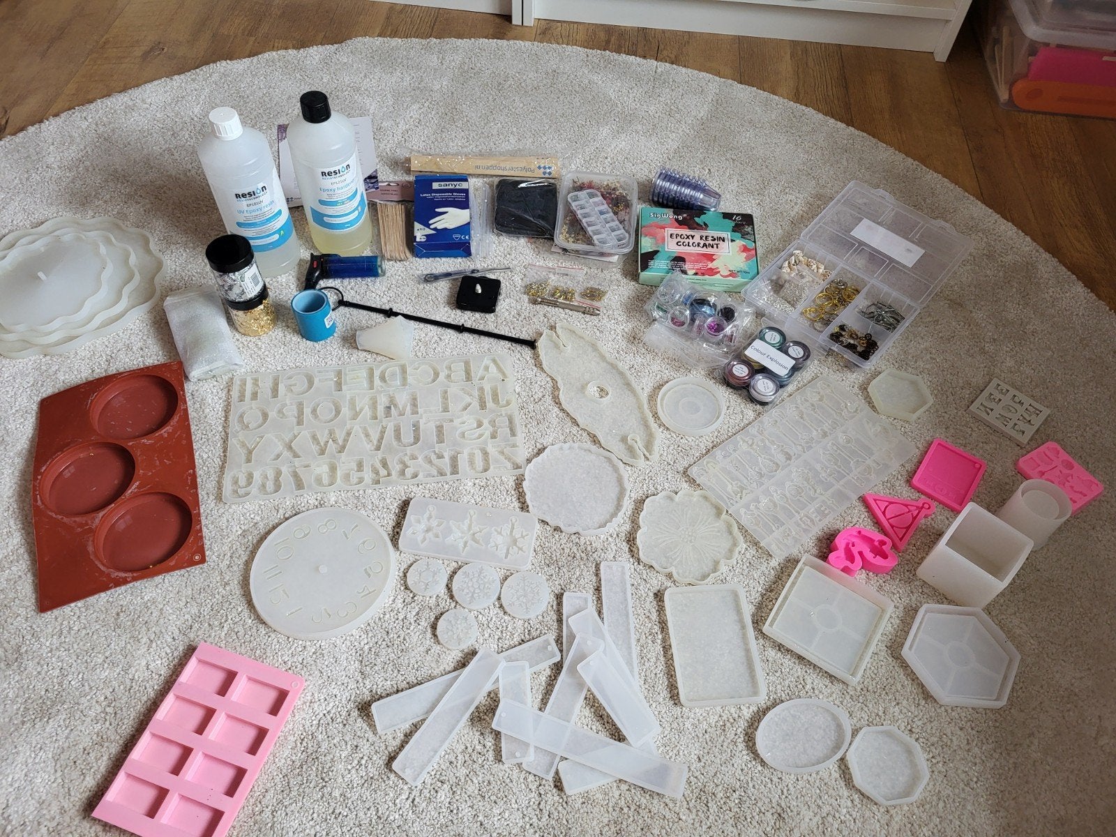 mega pakket hobby Epoxy!, Ophalen of Verzenden, Gebruikt