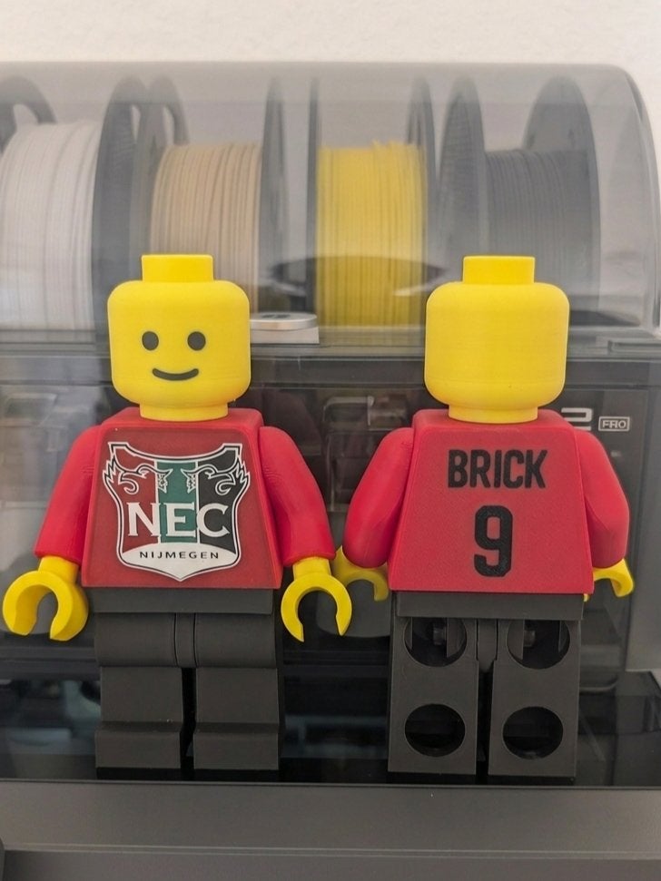 Grote Lego-achtige figuren - NEC Nijmegen thema, Kinderen en Baby's, Verzenden, Nieuw, Overige merken