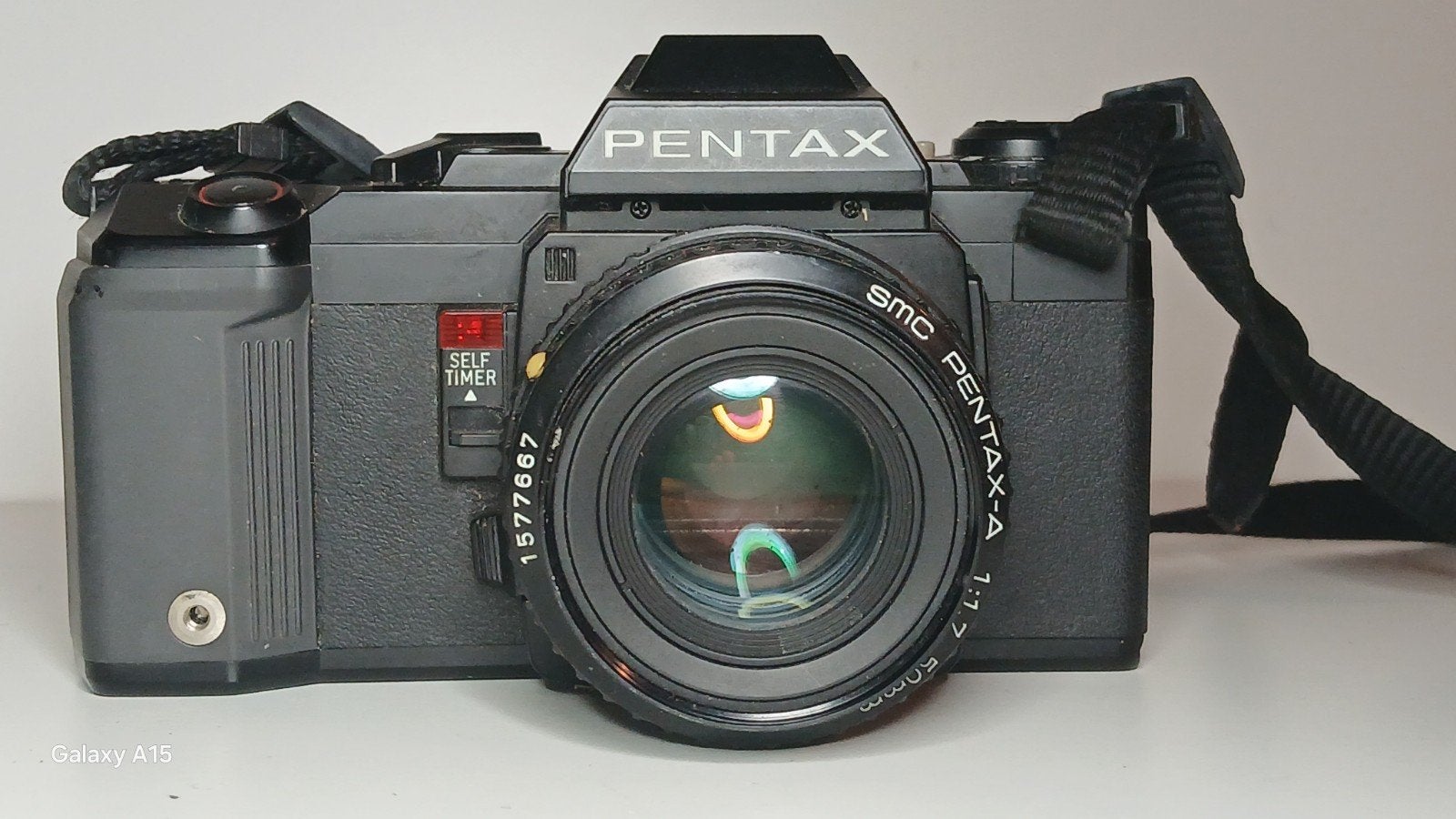 Pentax A3 spiegelreflexcamera met SMC Pentax-A 50mm lens, Ophalen of Verzenden, Gebruikt, Spiegelreflex, Pentax