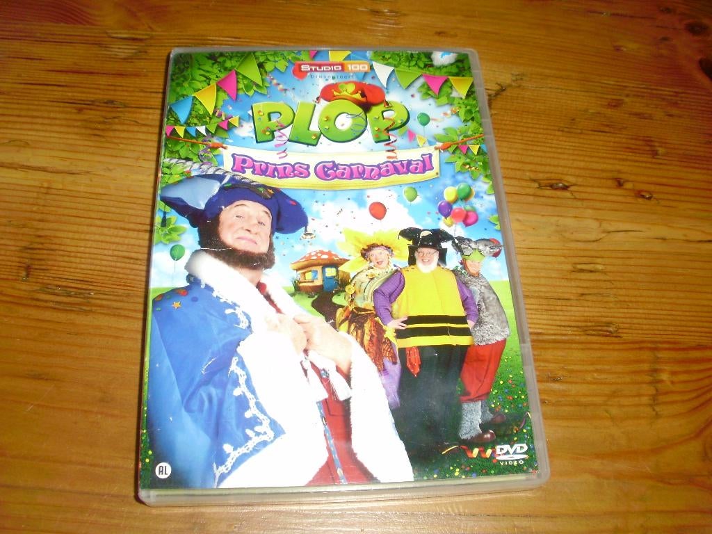 Plop Prins Carnaval / DVD / studio 100 / Karnaval, Alle leeftijden, Ophalen of Verzenden, Gebruikt