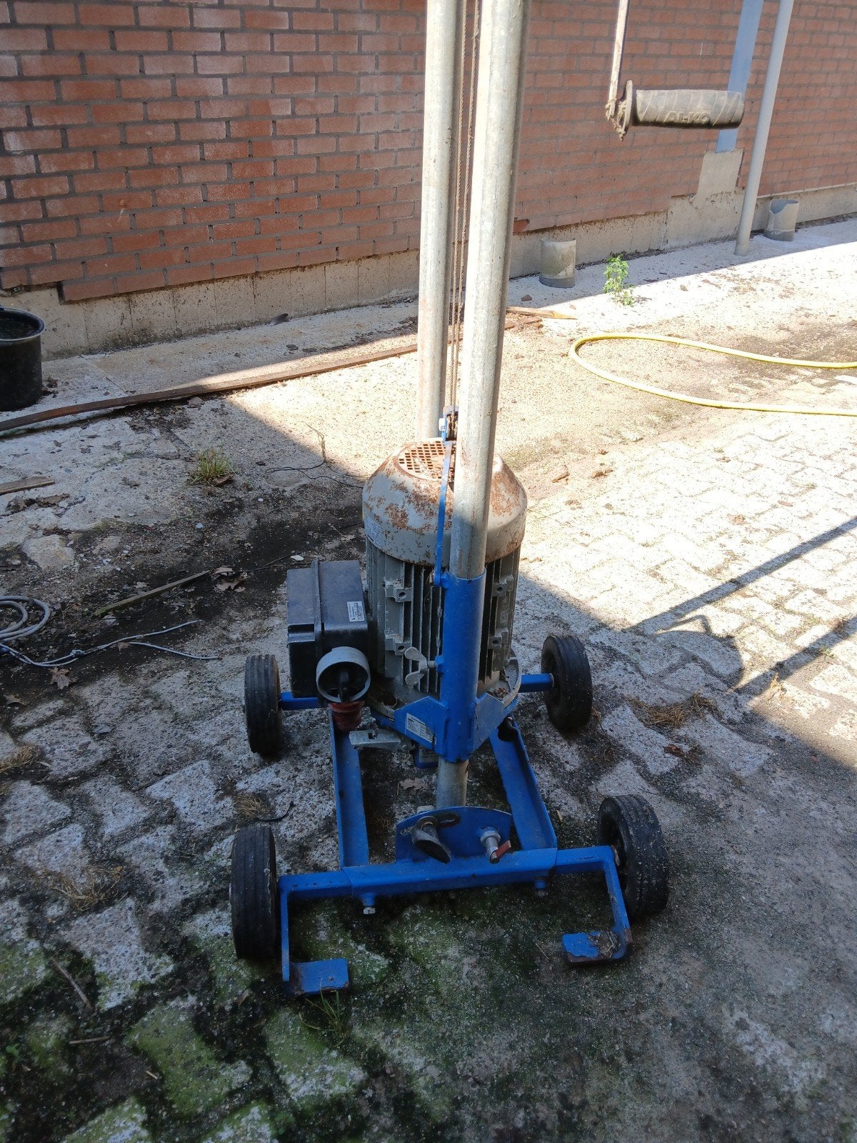 Reck Porco roostermixer, Ophalen