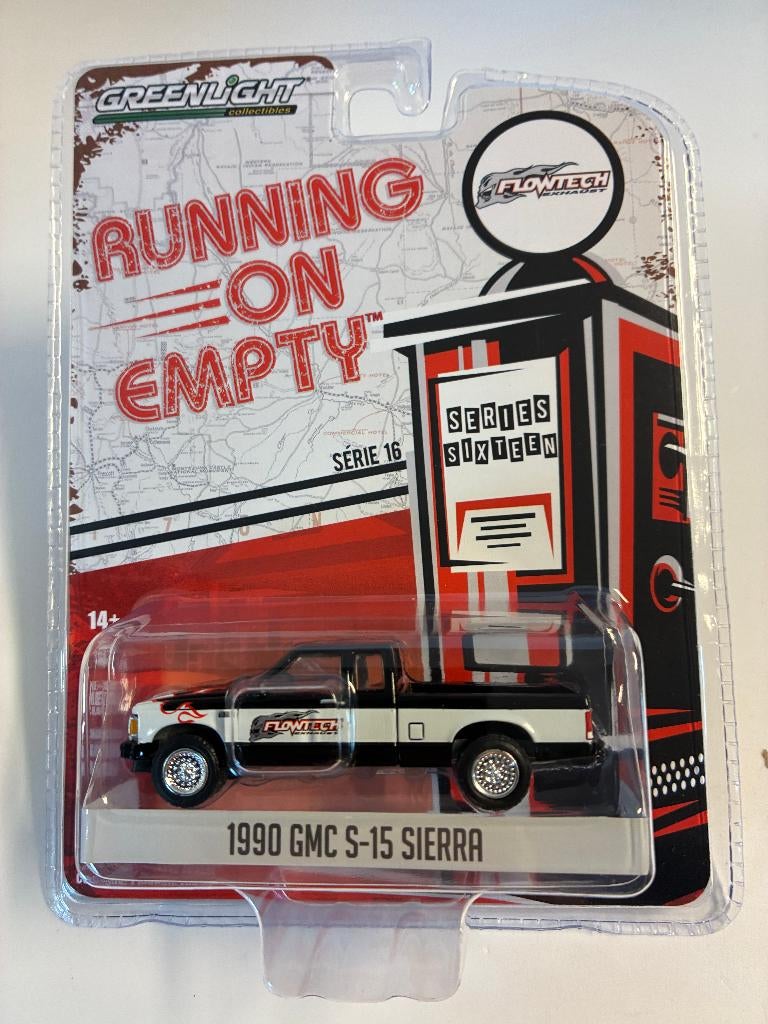 89615: GMC S-15 Sierra - 1990 - Flowtech - Greenlight 1:64, Auto, Nieuw, Ophalen of Verzenden, Bachsatztstr. 54 D 72131 Ofterdingen, Germany