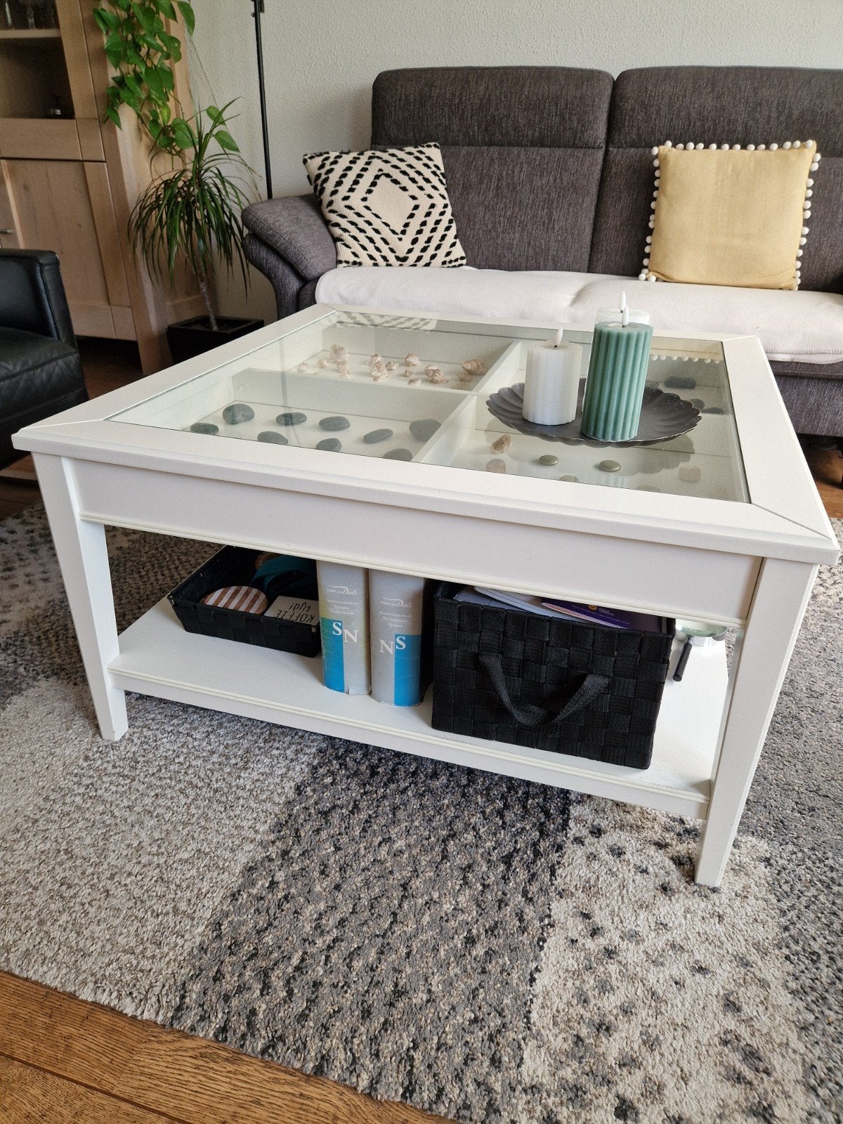 Salontafel Ikea, Ophalen, 50 tot 100 cm, Vierkant, 50 tot 100 cm
