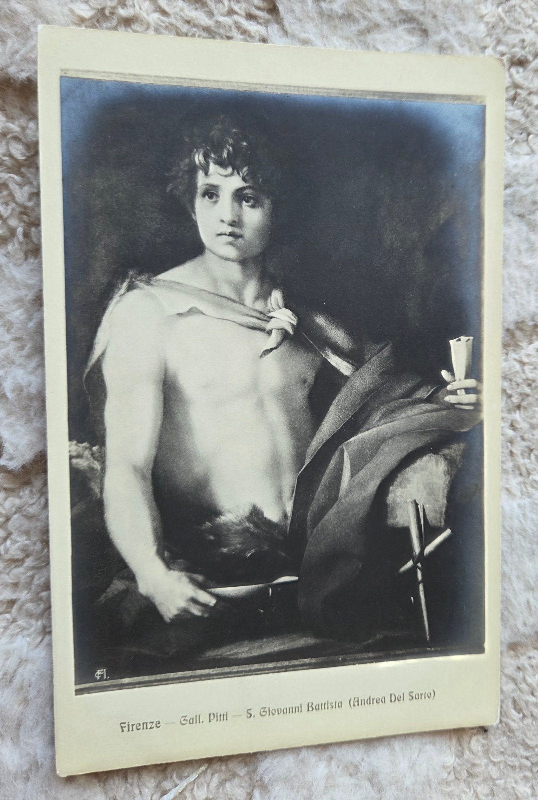 S. Giovanni Battista (Andrea Del Sarto), Verzenden, Voor 1920, Ongelopen, Overige thema's