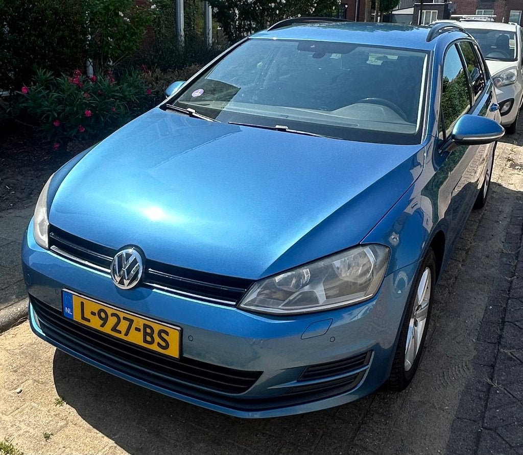 Volkswagen Golf Variant 2013 AIRCO REVISIE MOTOR!!, Auto's, Voorwielaandrijving, Stof, Blauw, 1197 kg