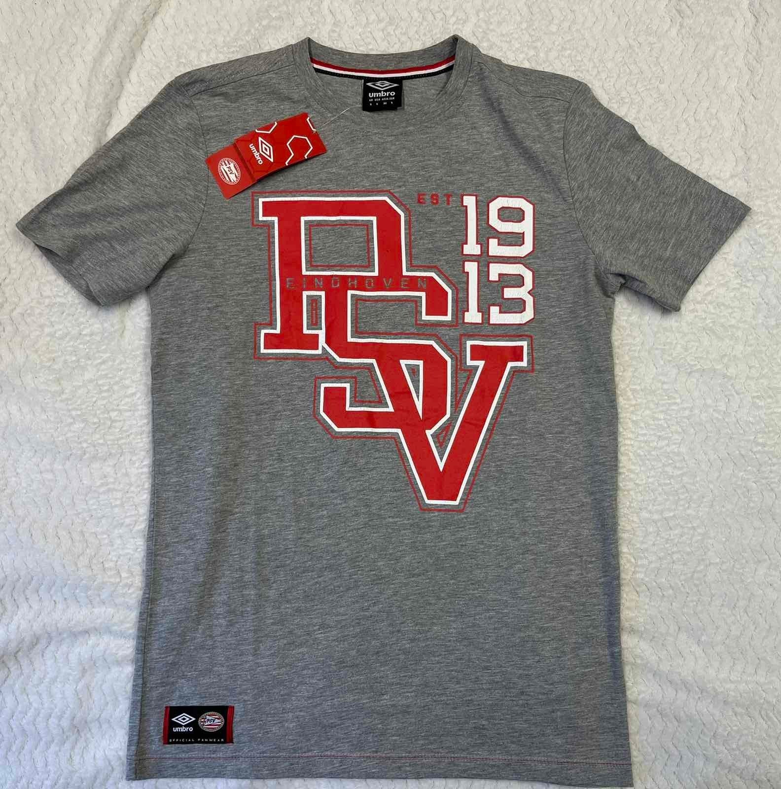 PSV Umbro T-shirt Grijs Maat M - Nieuw met kaartjes, Nieuw, Ophalen of Verzenden, Grijs, Maat 46 (S) of kleiner
