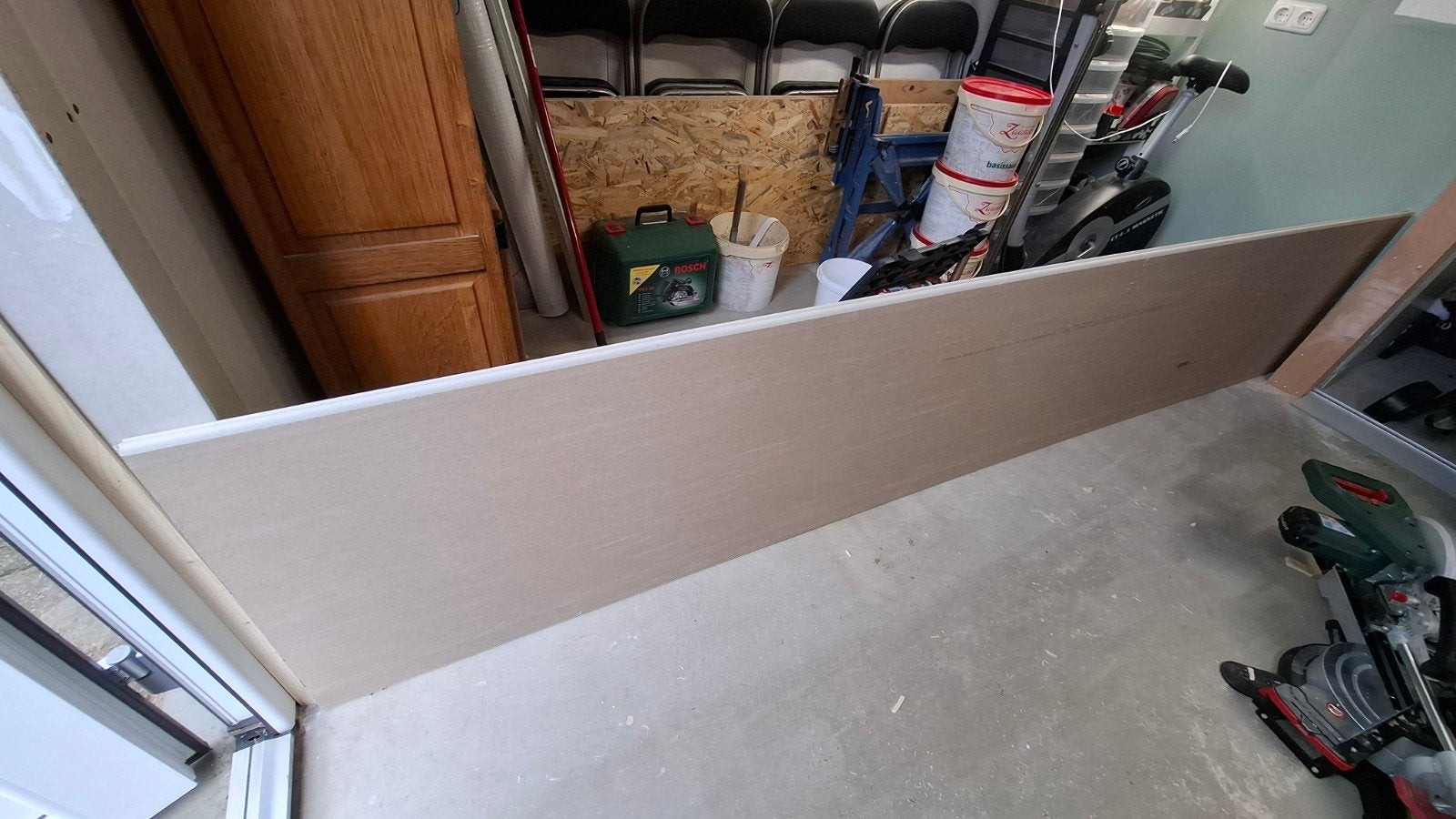 Gipsplaat Siniat 09.5 RK 0600 3000, Ophalen, Minder dan 25 mm, Nieuw, Plank