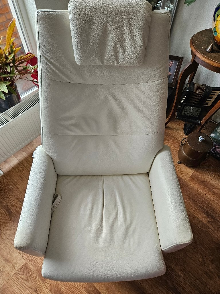 Relax fauteuil, Ophalen, Gebruikt, 50 tot 75 cm, Leer