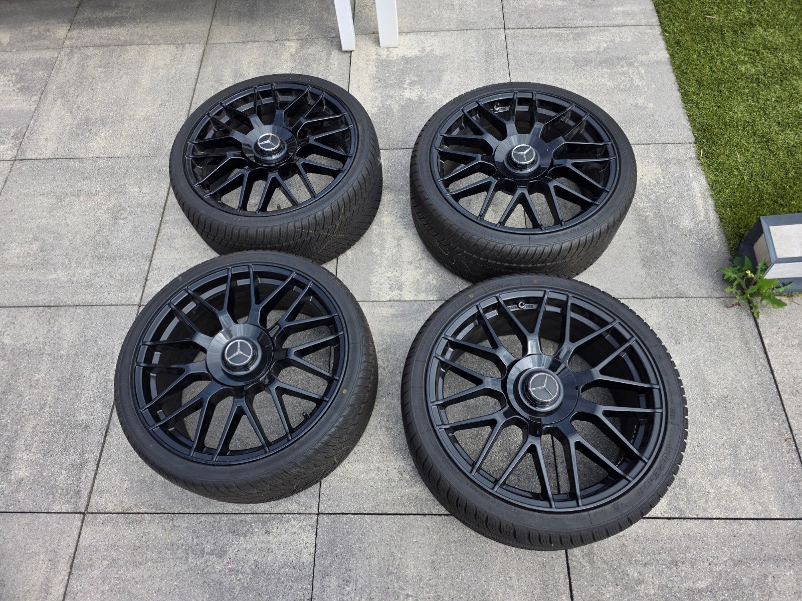 Mercedes-Benz 19 inch CLA / A klasse velgen incl sensoren, 19 inch, Gebruikt, Banden en Velgen, Ophalen of Verzenden