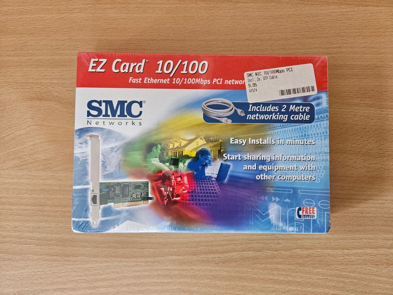 SMC Networks EZ card 10/100, Ophalen of Verzenden, Nieuw, Intern, SMC Networks