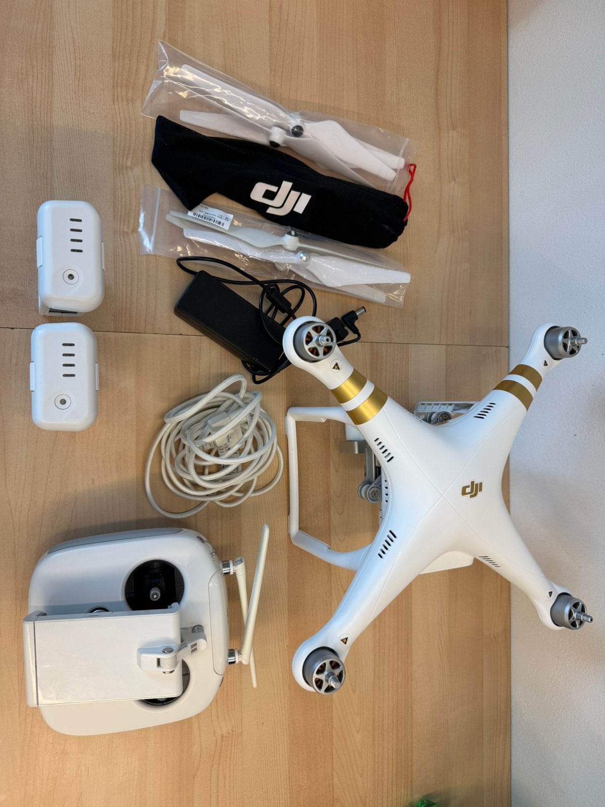 DJI Phantom 3 4K, Cameradrone, Extra accu('s), Zo goed als nieuw, DJI