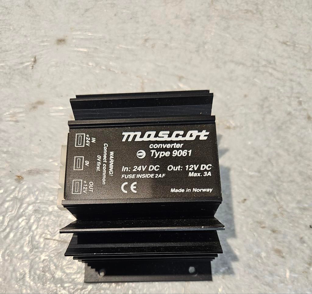 Mascot Battery 9061 DC/DC-converter 24 V/DC - 12 V/DC, Watersport en Boten, Ophalen of Verzenden, Nieuw, Overige typen