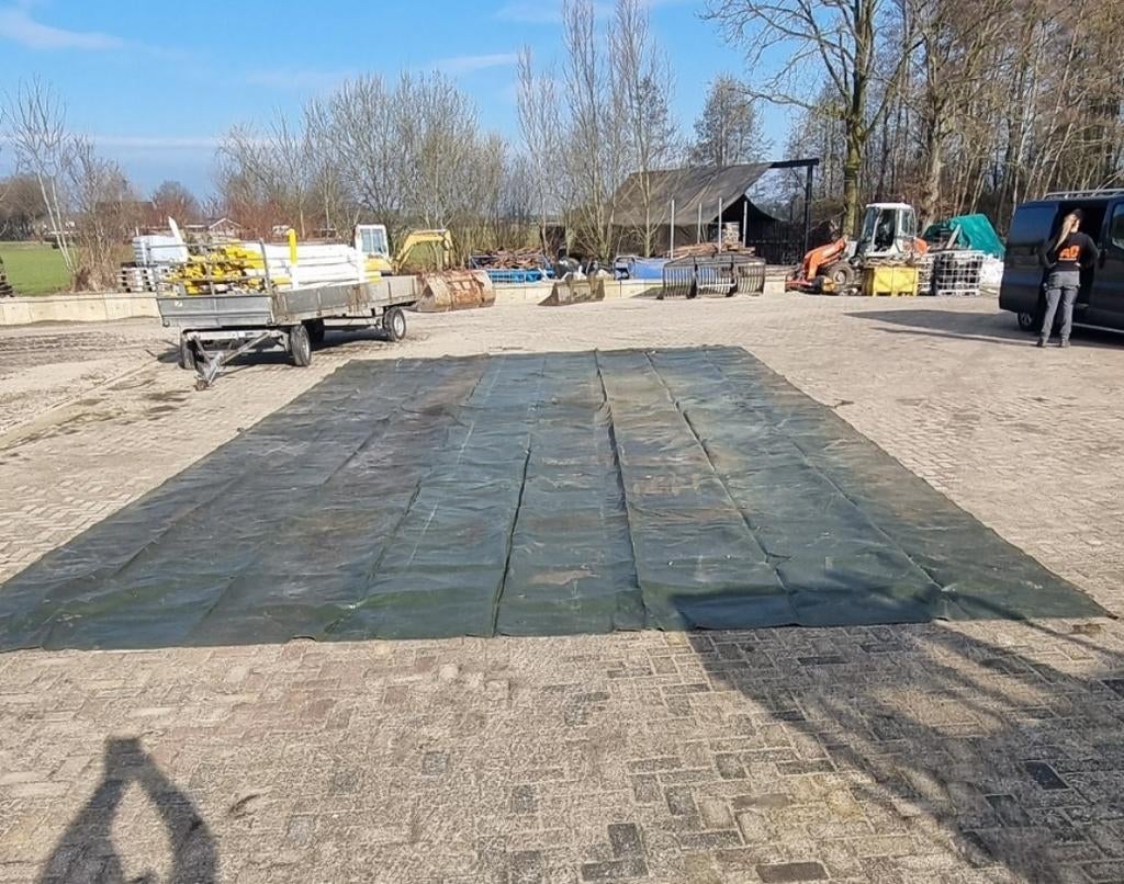Zeer zware kwaliteit leger dekzeilen, Ophalen of Verzenden, 15 m² of meer, Zeil
