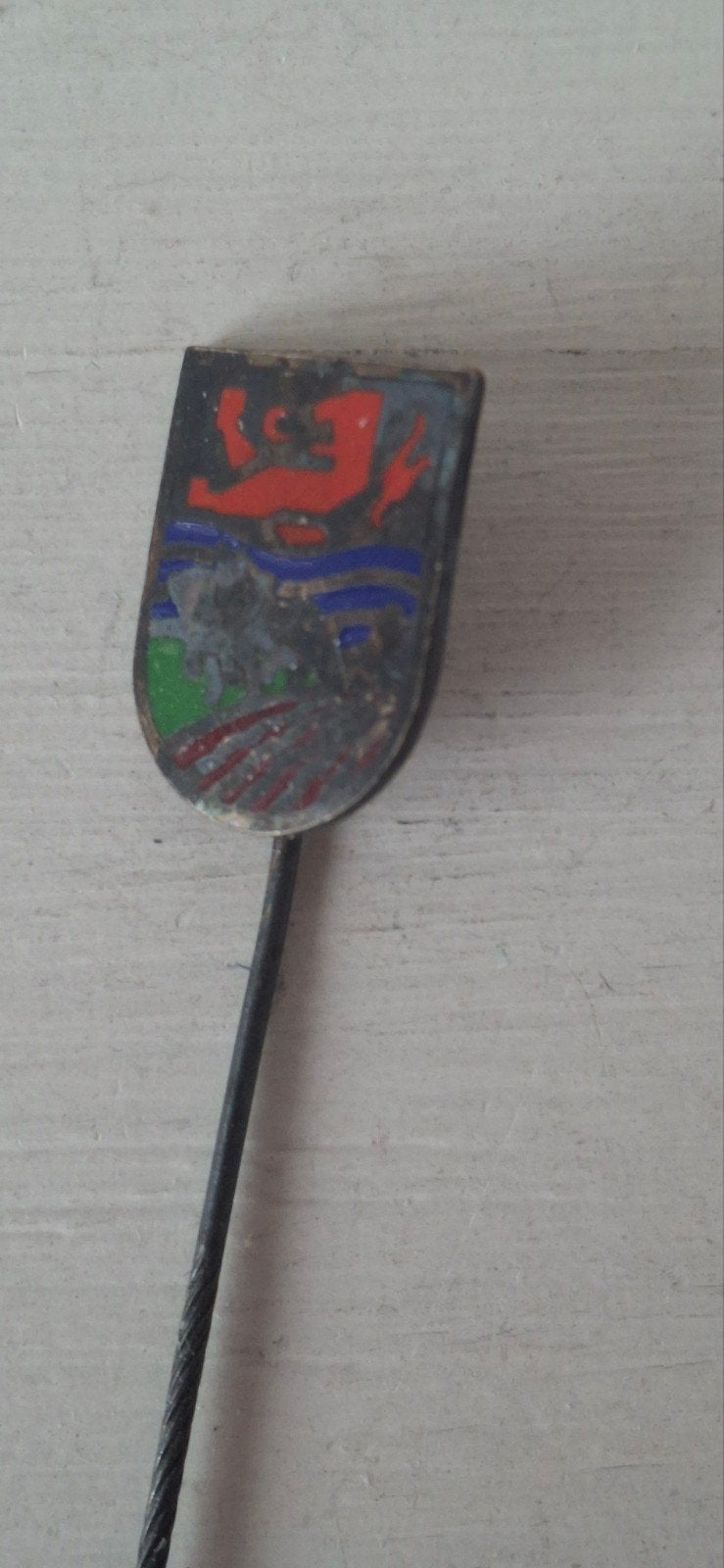 Pin of speldje wapen van Zeeland, Ophalen of Verzenden, Overige onderwerpen