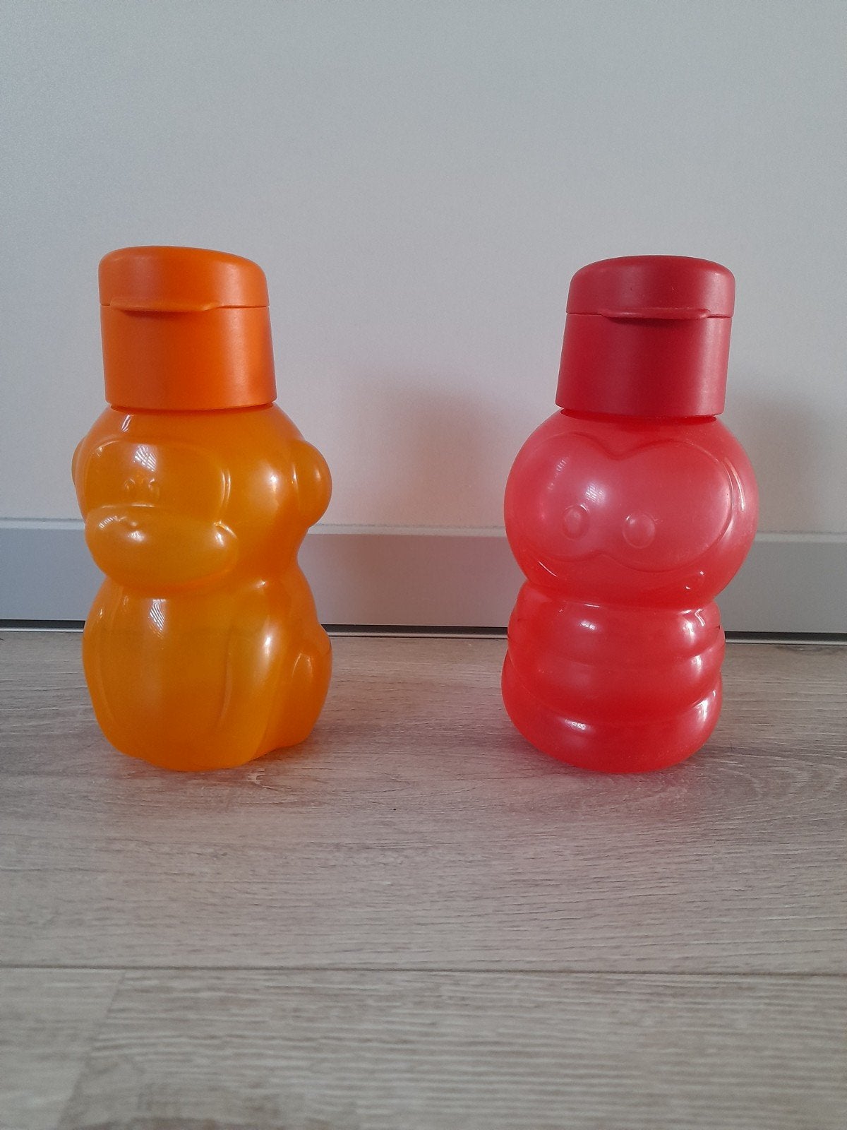Tupperware ecofles drinkflessen 350ml, Huis en Inrichting, Keuken | Tupperware, Ophalen of Verzenden, Oranje, Overige typen