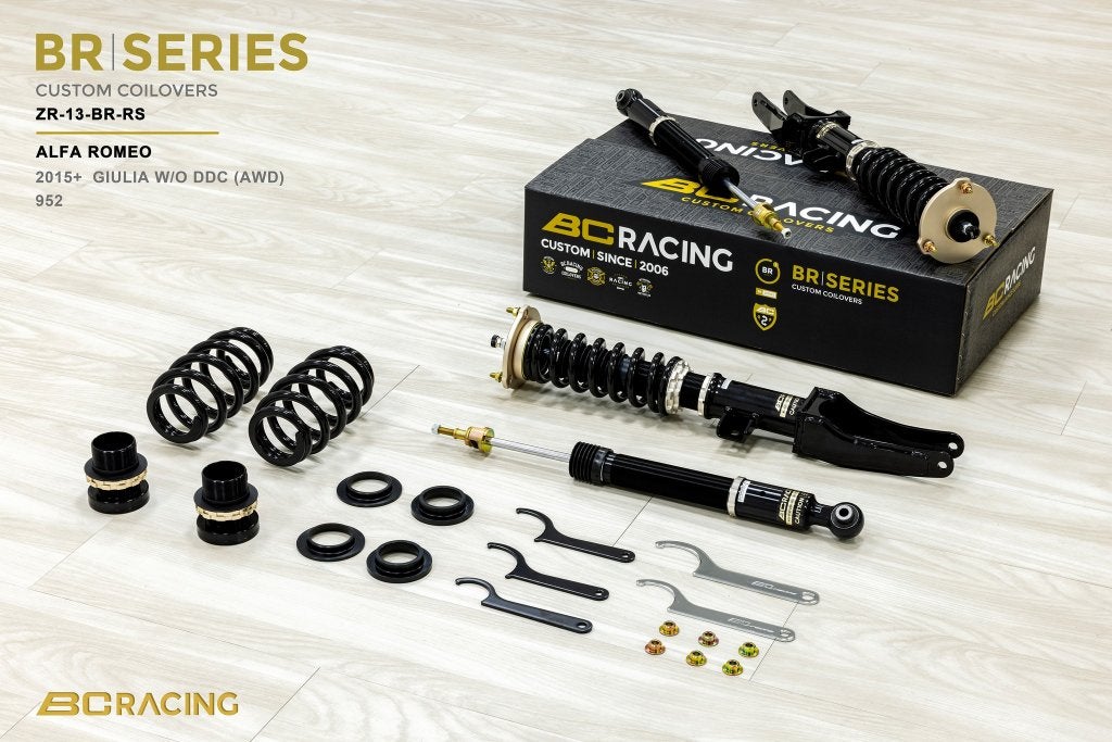BC Racing schroefset - Alfa Romeo Giulia DDC AWD 952 15+, Ophalen of Verzenden