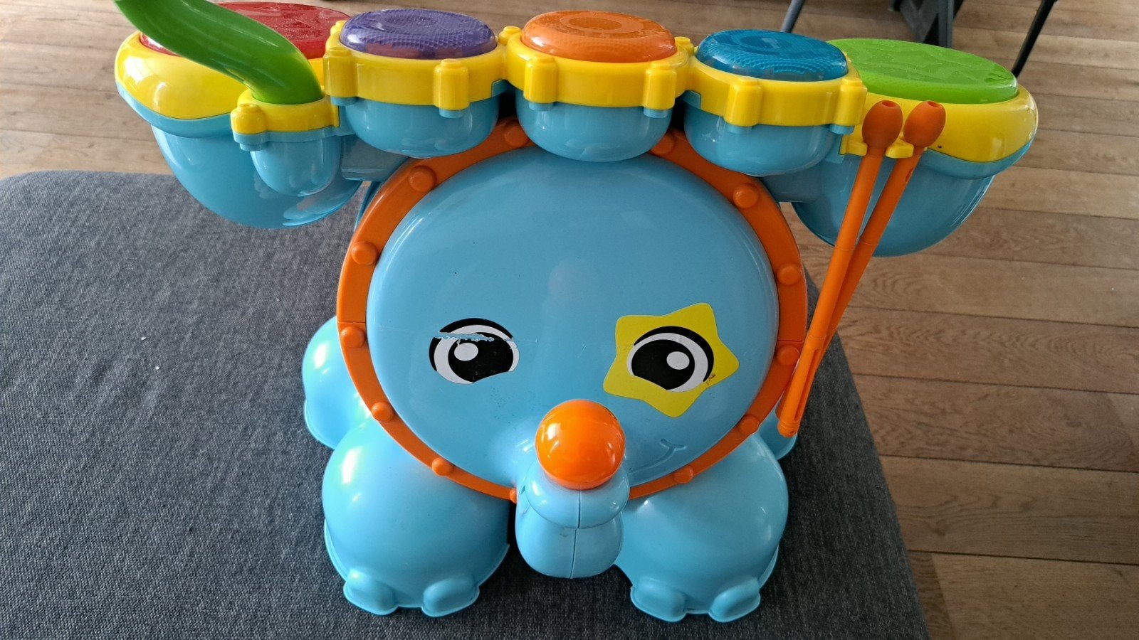 Vtech drumstel, Kinderen en Baby's, Speelgoed | Vtech, Ophalen, Gebruikt, 6 maanden tot 2 jaar