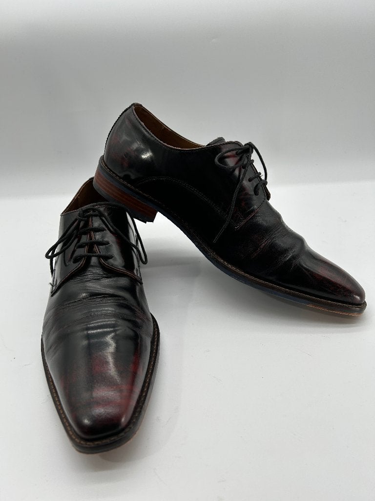 Salamander, maat 44 zwart gemengd met rood kleur schoenen, Verzenden, Zwart, Zo goed als nieuw, Salamander