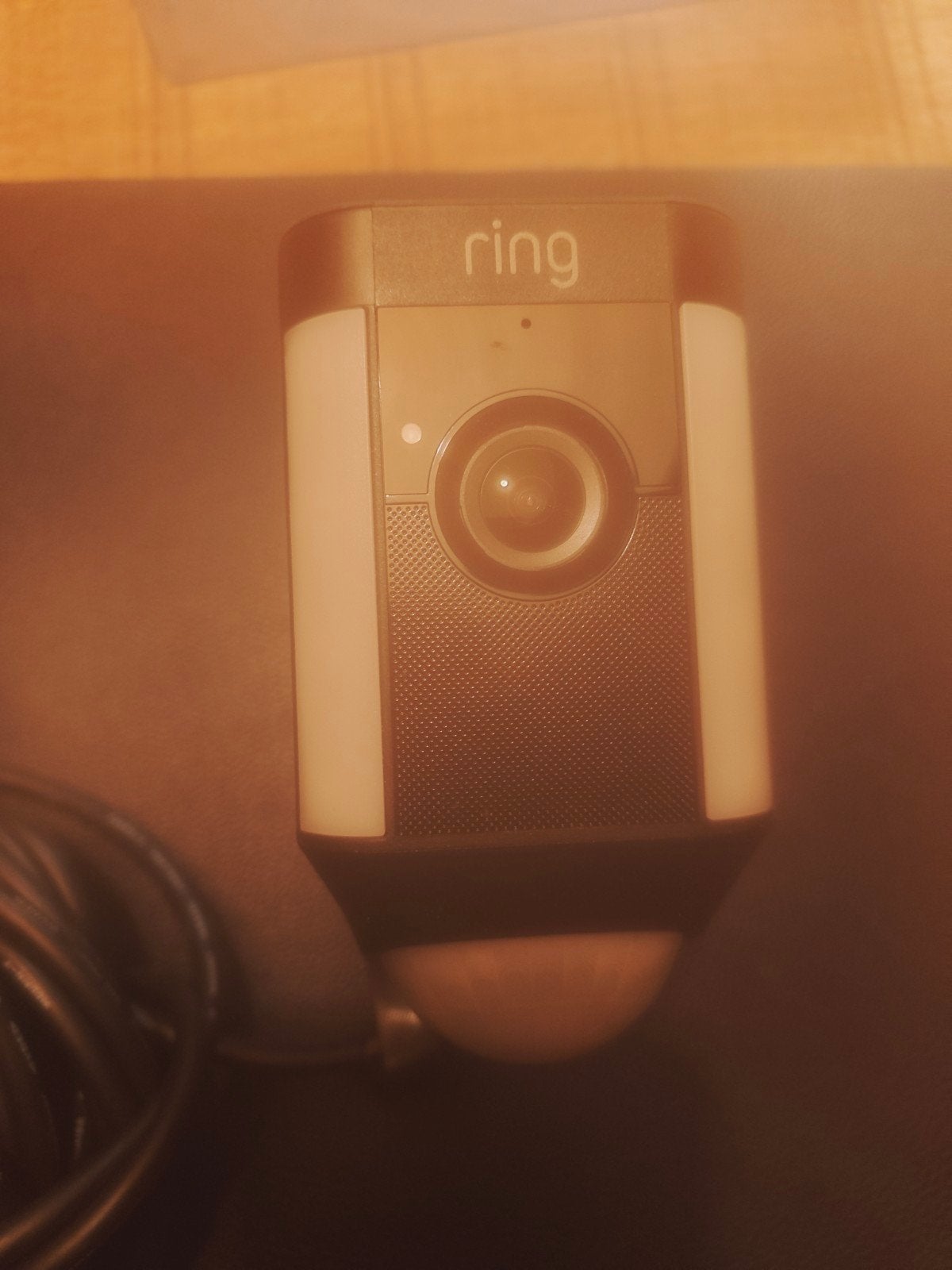 Ring security camera outdoor, Audio, Tv en Foto, Ophalen of Verzenden, Zo goed als nieuw, Buitencamera