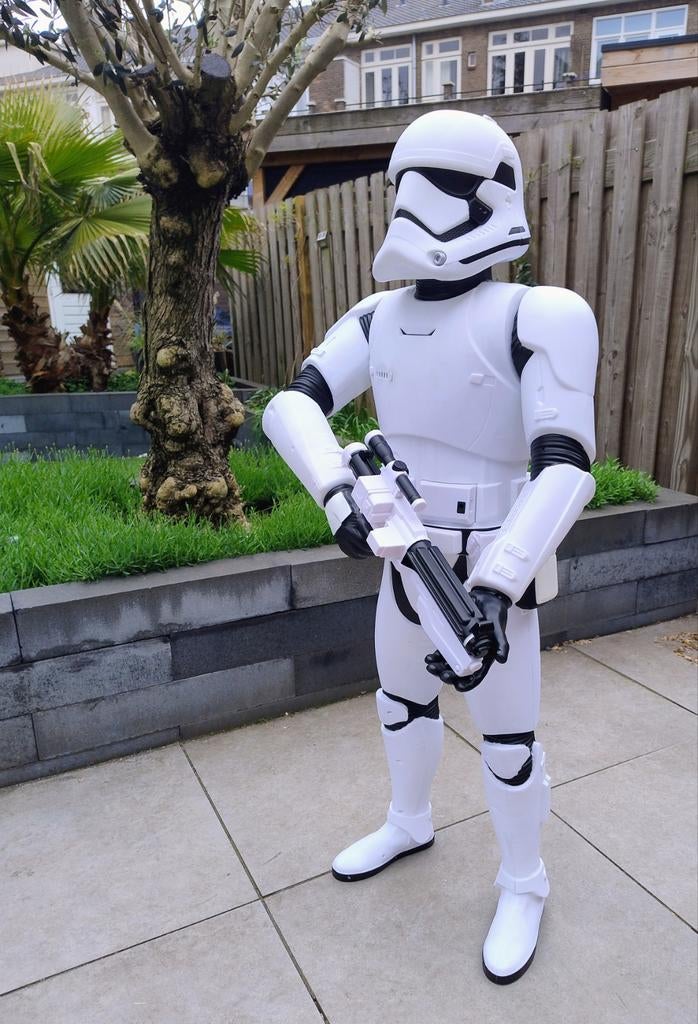 1.22 m. XXL Star Wars First Order Stormtrooper Jakks Pacific, Ophalen, Zo goed als nieuw, Overige typen