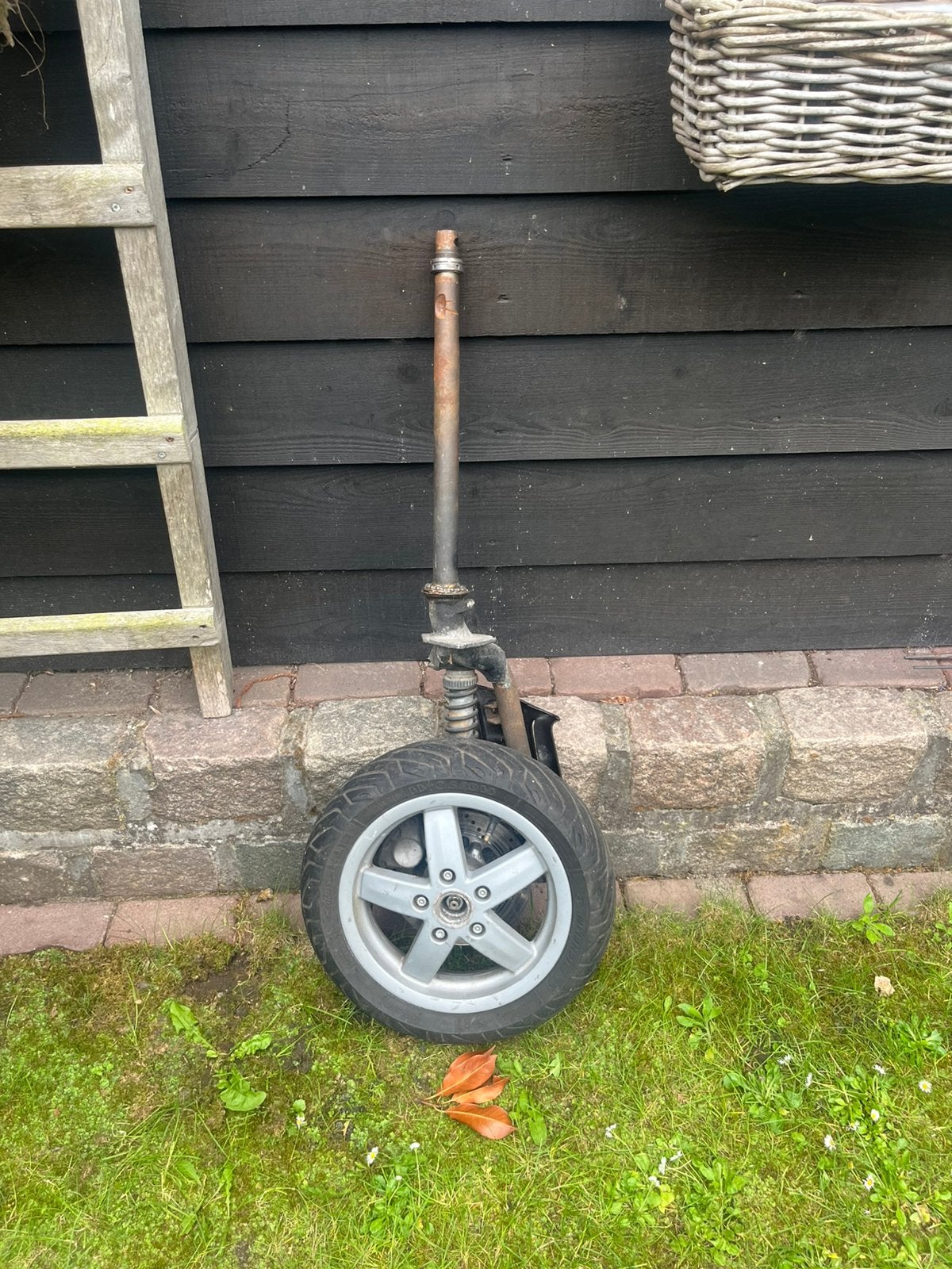 Vespa voorvork goede staat, Ophalen