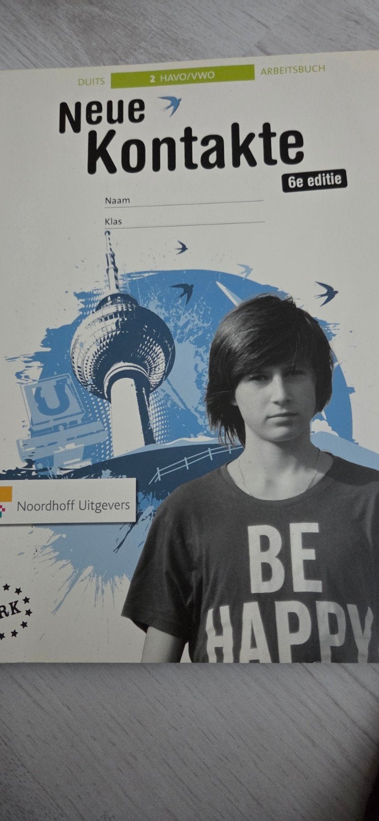 Neue Kontakte 2 HAVO/VWO Werkboek 6e editie, Ophalen of Verzenden, Zo goed als nieuw, Noordhoff Uitgevers