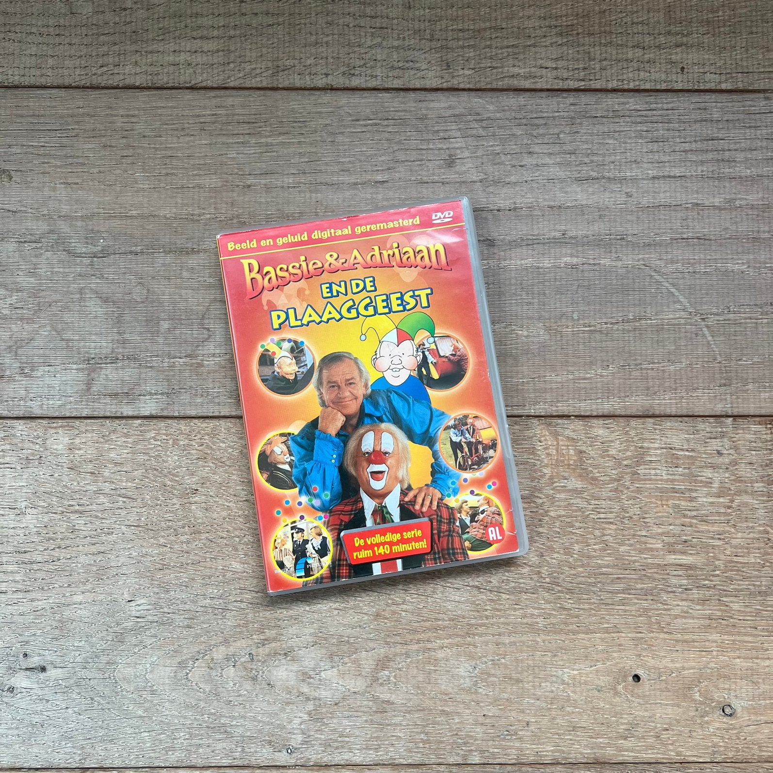 Bassie en Adriaan – En De Plaaggeest (DVD), Gebruikt, Alle leeftijden, Ophalen of Verzenden, Komedie