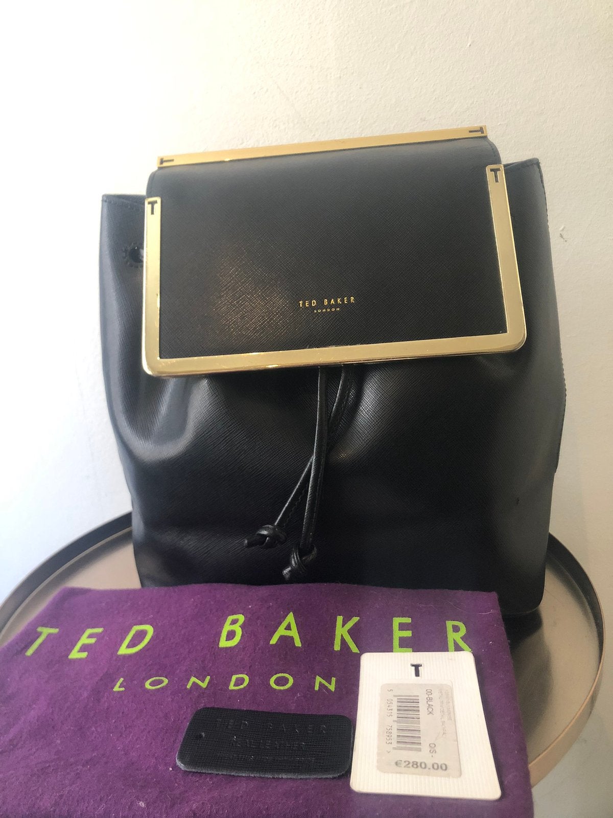 Ted Baker Bag, Zwart, Ophalen of Verzenden, Zo goed als nieuw, Handtas