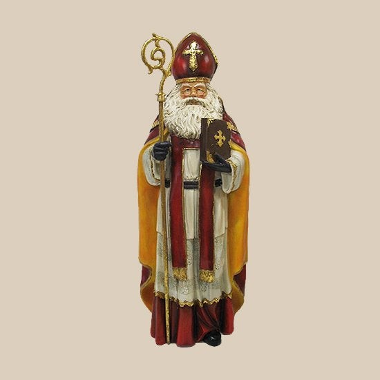 Sinterklaas beeld met staf – hoogte 70 cm, Diversen, Ophalen, HorecaBeelden, Nieuw, HorecaBeelden