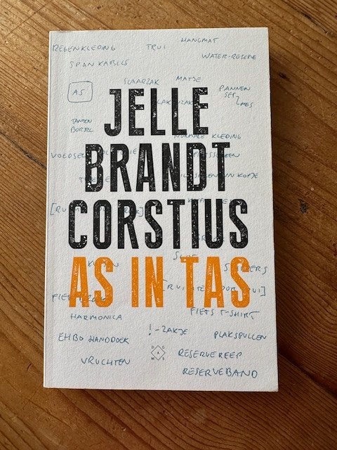 Jelle Brandt Corstius - as in tas, Jelle brandt corstius, Ophalen of Verzenden, Zo goed als nieuw, Nederland