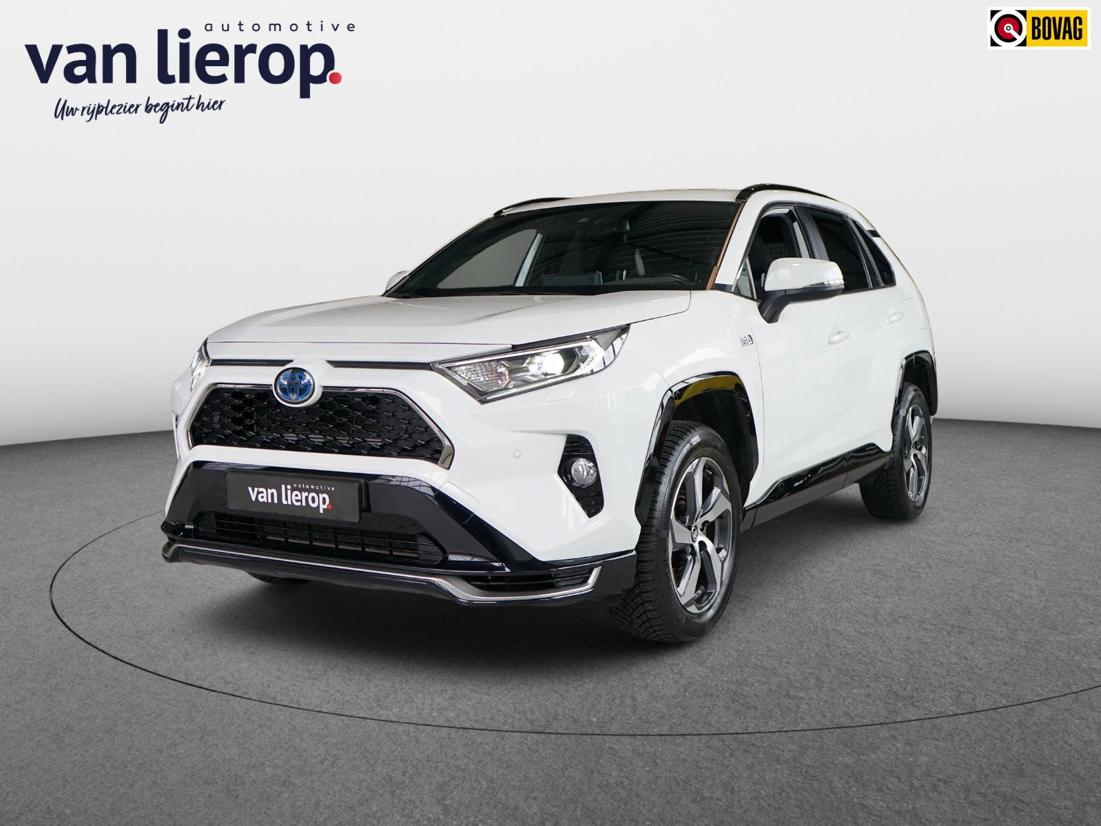 Toyota RAV4 2.5 Plug-in Hybrid AWD Business|TREKH|DEALER OND, Auto's, Automaat, Dealer onderhouden, Stof, Gebruikt