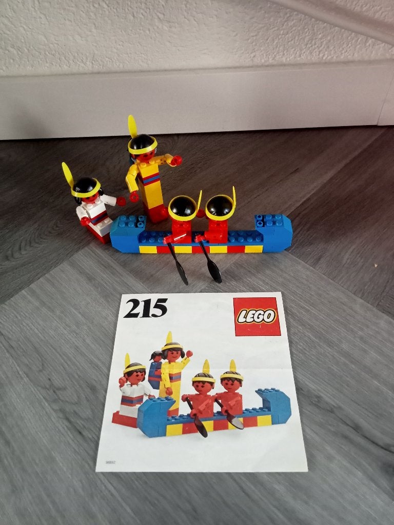 Lego Building Set with People Western Indians 215 Red Indian, Inclusief instructies, Lego, Ophalen of Verzenden, Zo goed als nieuw