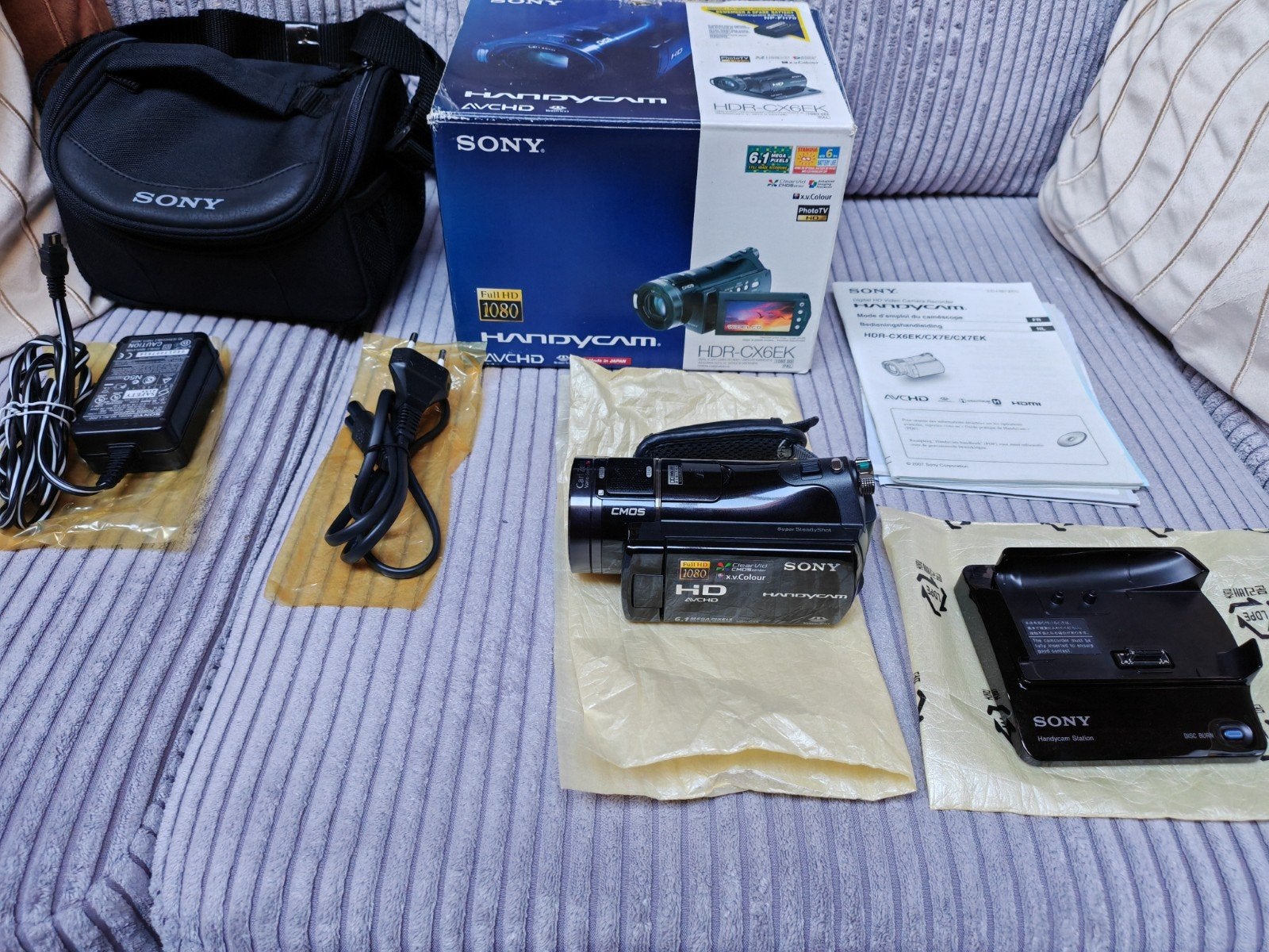 Sony HDR-CX6EK, Ophalen, 20x of meer, Zo goed als nieuw, Sony