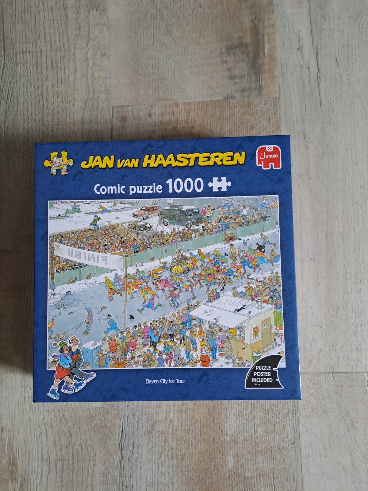 Jan van Haasteren Elfstedentocht 1000 stukjes NIEUW, Ophalen of Verzenden, 500 t/m 1500 stukjes, Nieuw, Legpuzzel