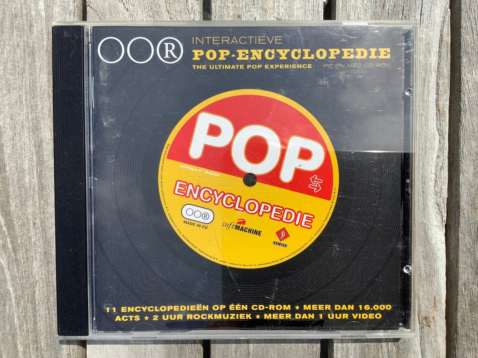 Interactieve Pop-Encyclopedie OOR - foto’s, muziek, video’s, Computers en Software, Educatie- en Cursussoftware, Ophalen of Verzenden