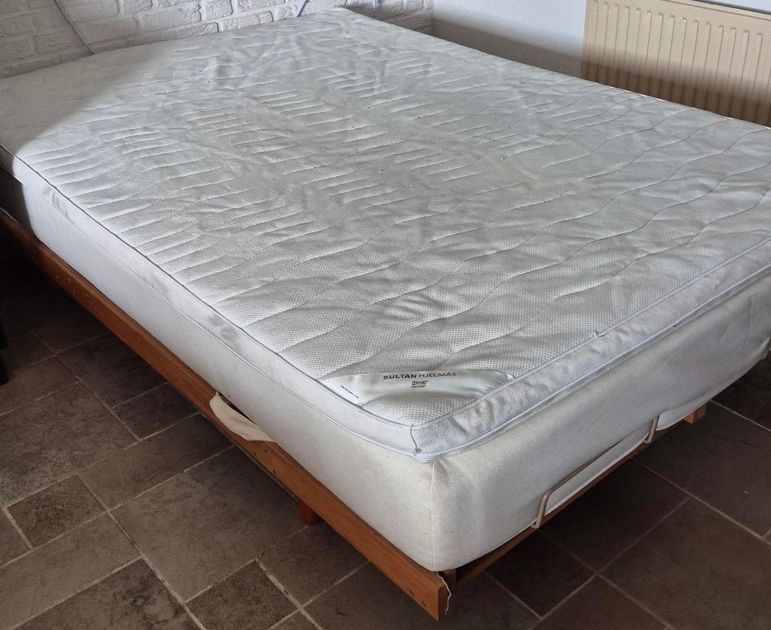 Gratis IKEA SULTAN HULSEBÄCK matras 140x200 cm, Ophalen, Gebruikt, Tweepersoons, 140 cm