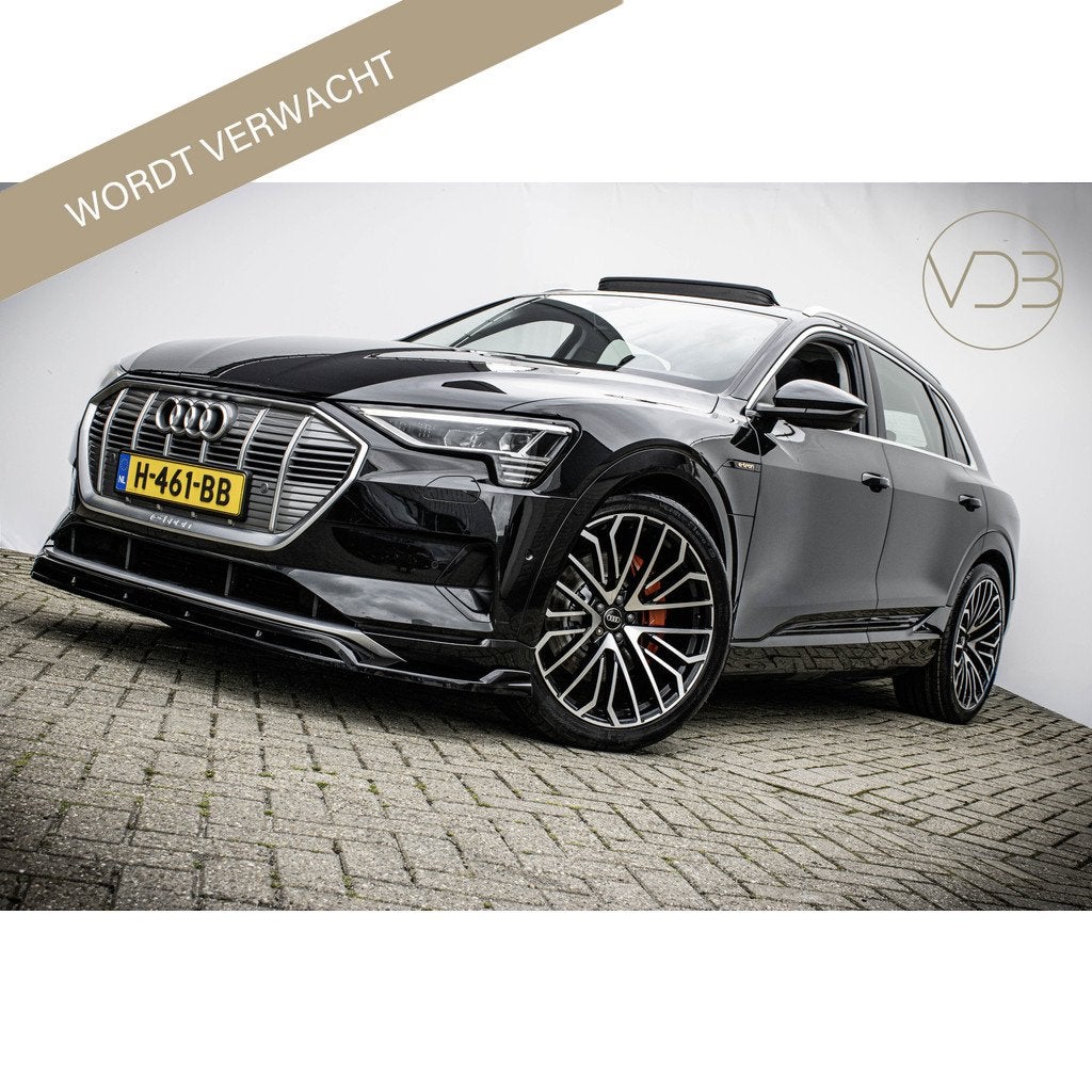 Audi e-tron 50 SOH 91,5% Launch edition+ 22inch Pano Leer, Zwart, Zwart, Vierwielaandrijving, SUV of Terreinwagen