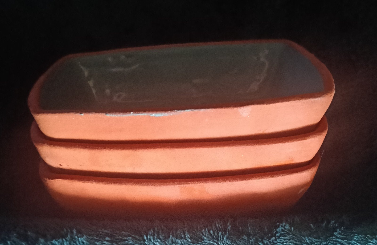 Ovenschaaltjes / tapas schaaltjes 8 x 12,5 x 3,5 cm, Ophalen, Steen/keramiek, Meerkleurig, Overige merken