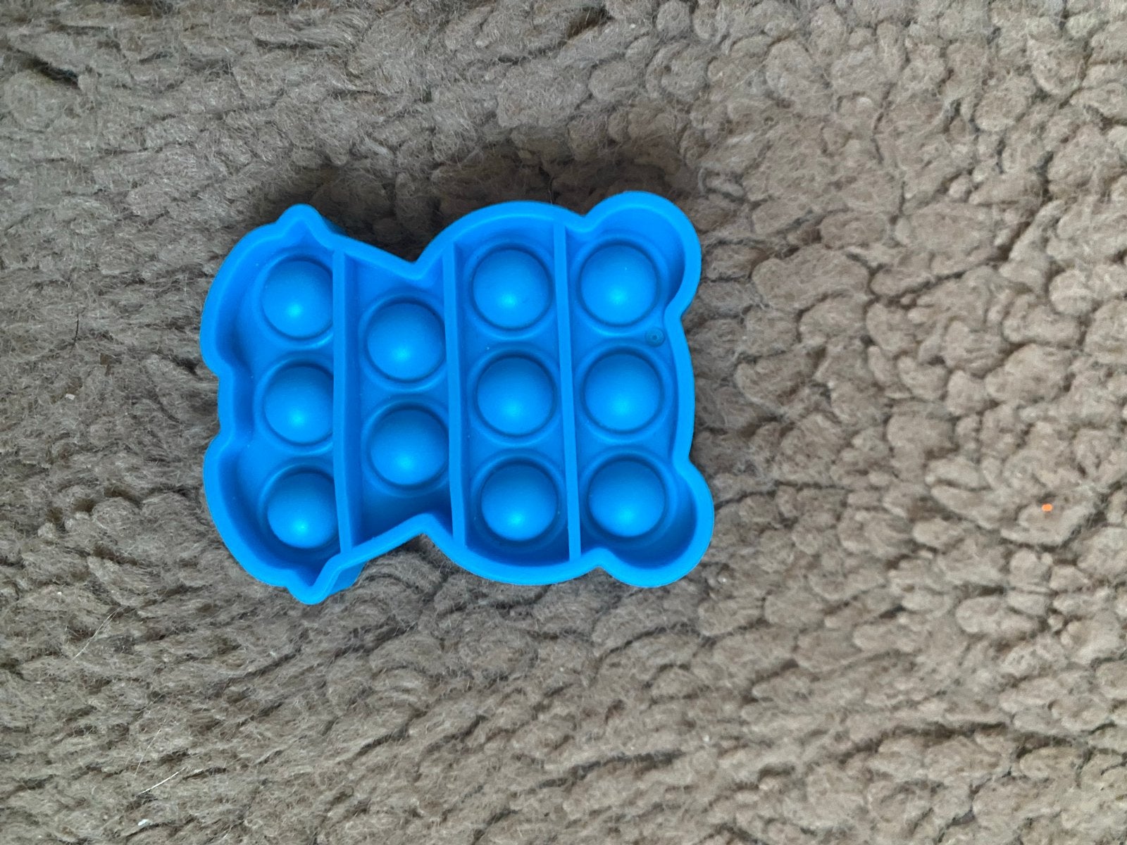 Blauwe Pop It Fidget Toy - Stressvermindering Speelgoed, Kinderen en Baby's, Speelgoed | Overig, Zo goed als nieuw, Jongen of Meisje