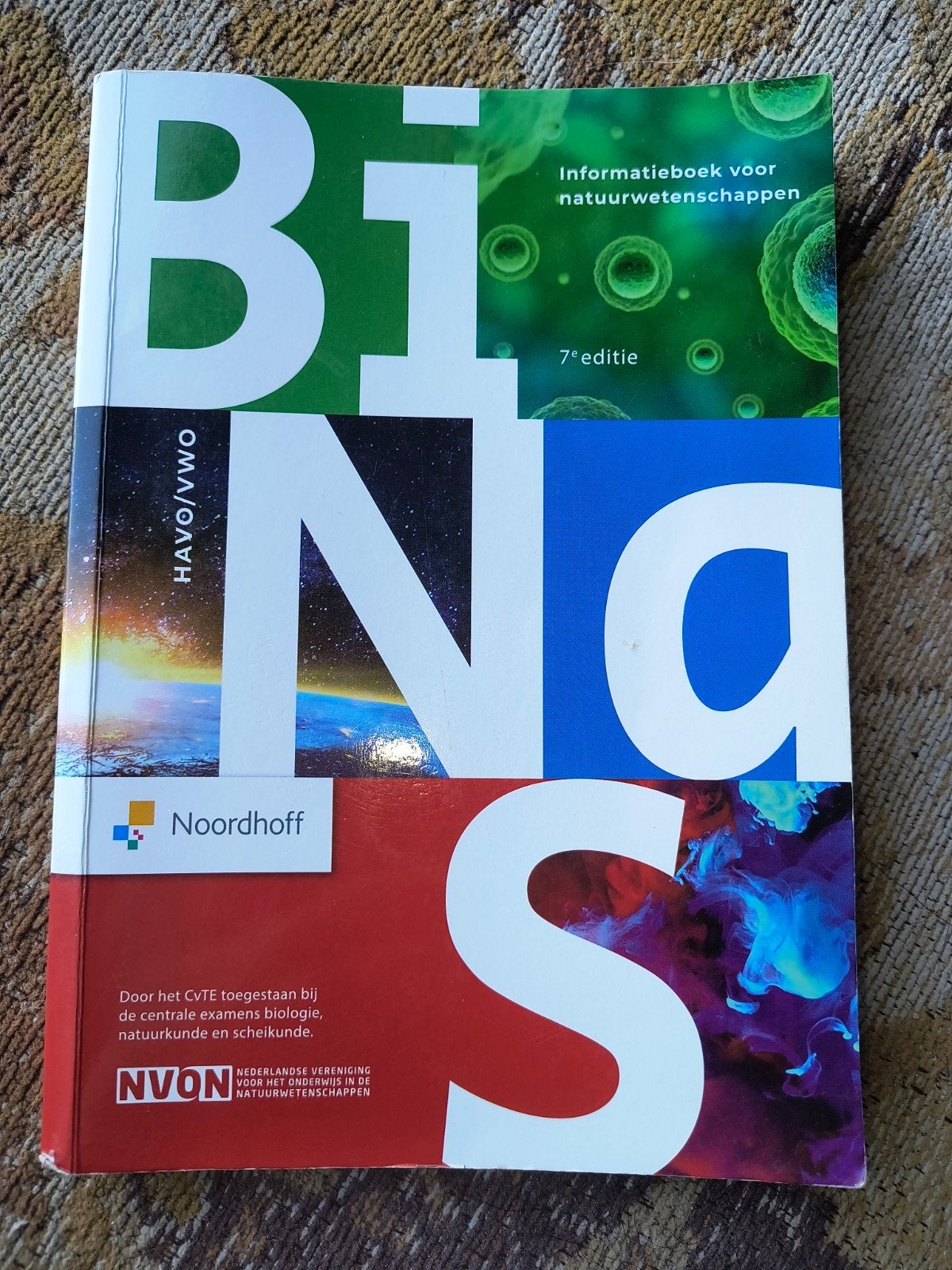 BiNaS 7e editie HAVO/VWO, Boeken, Gelezen, Overige vakken, Noordhoff, HAVO