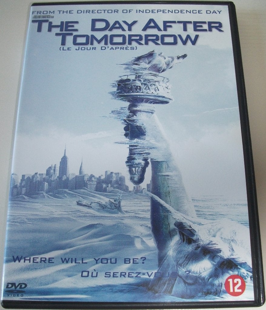 Dvd *** DAY AFTER TOMORROW *** Where will you be?, Cd's en Dvd's, Dvd's | Actie, Gebruikt, Actie, Vanaf 12 jaar, Engels, Frans