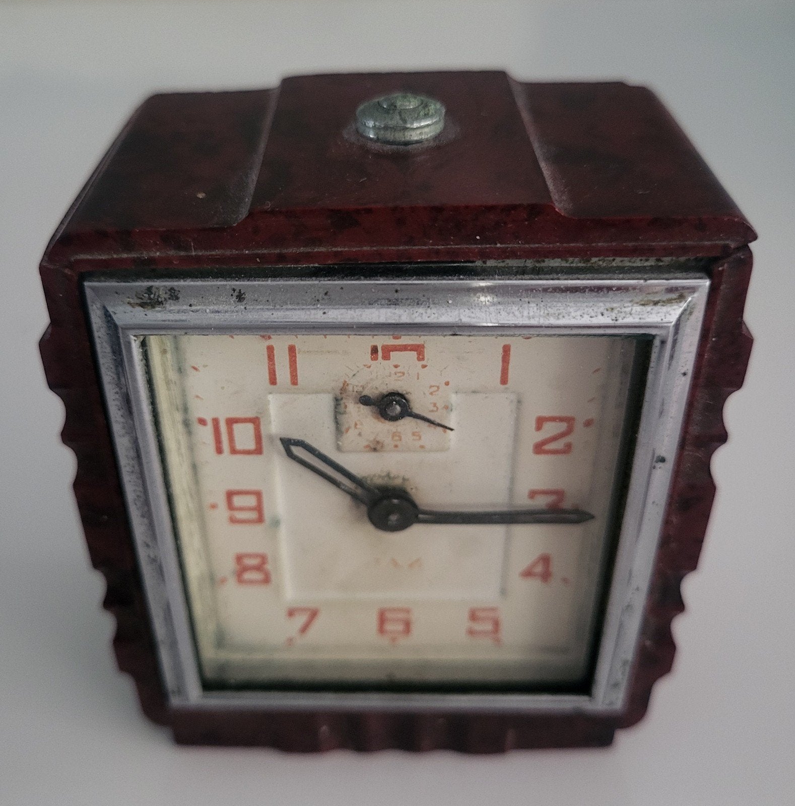 Te koop vintage wekkertje, Ophalen of Verzenden, Gebruikt