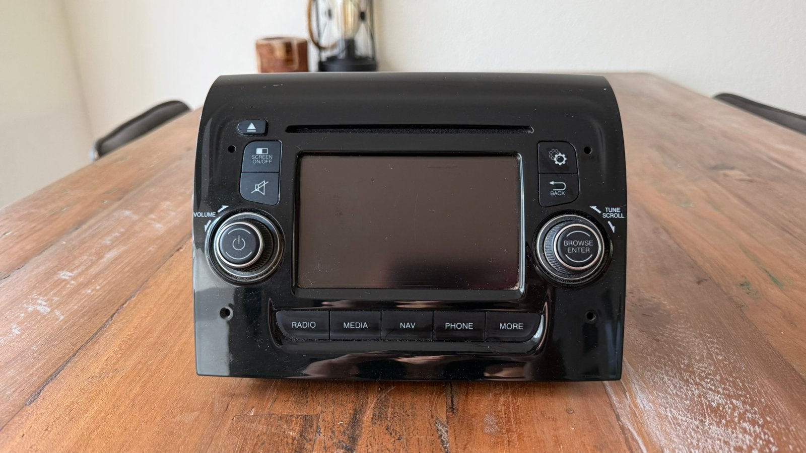 Autoradio uit peugeot boxer 2018 (ook voor fiat/jumper), Ophalen, Gebruikt