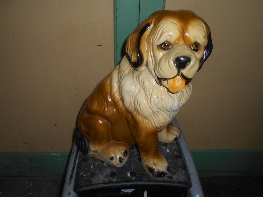 Mooi beeld St.Bernard hond jr 60, Ophalen